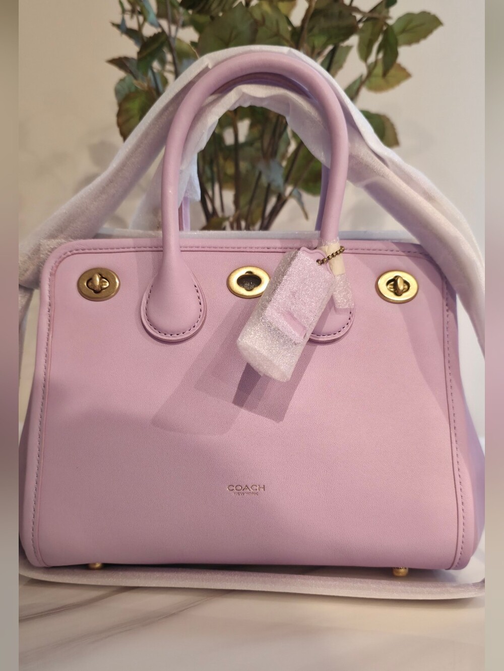 Turnlock Tote Bag 22 ORCHID